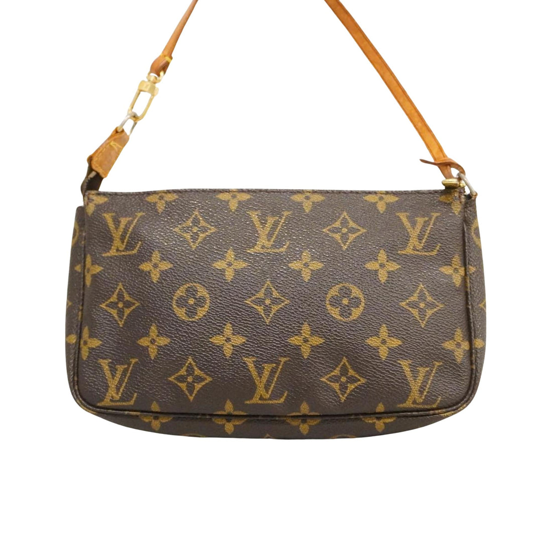 Louis Vuitton Pochette Accessoire  Canvas Clutch Bag ()