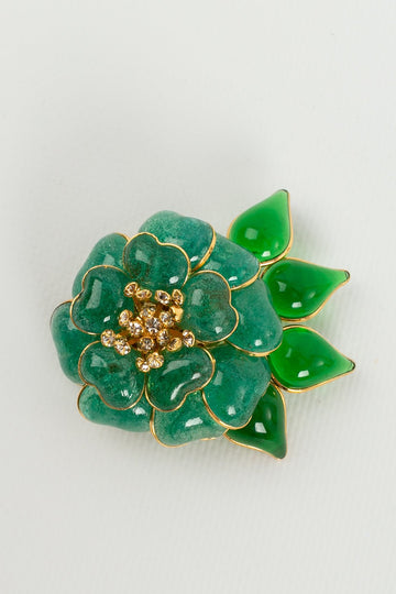 Broche camélia Augustine