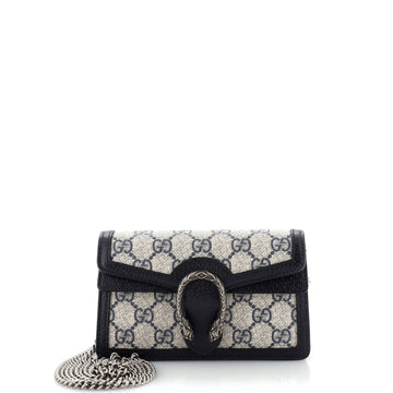 Dionysus Bag GG Coated Canvas with Leather Mini