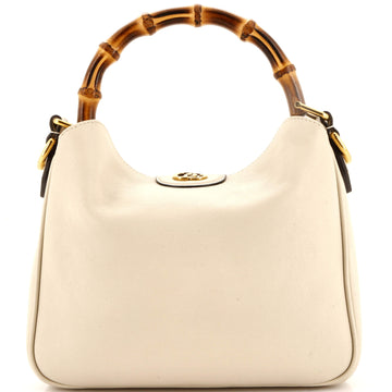 Diana NM Bamboo Shoulder Bag Leather Medium