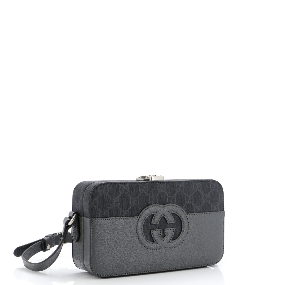Padlock Interlocking G Crossbody Bag GG Coated Canvas and Leather Mini