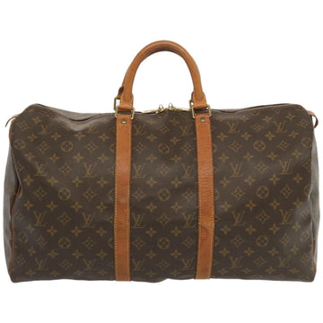 Louis Vuitton Keepall 55  Canvas Travel Bag ()