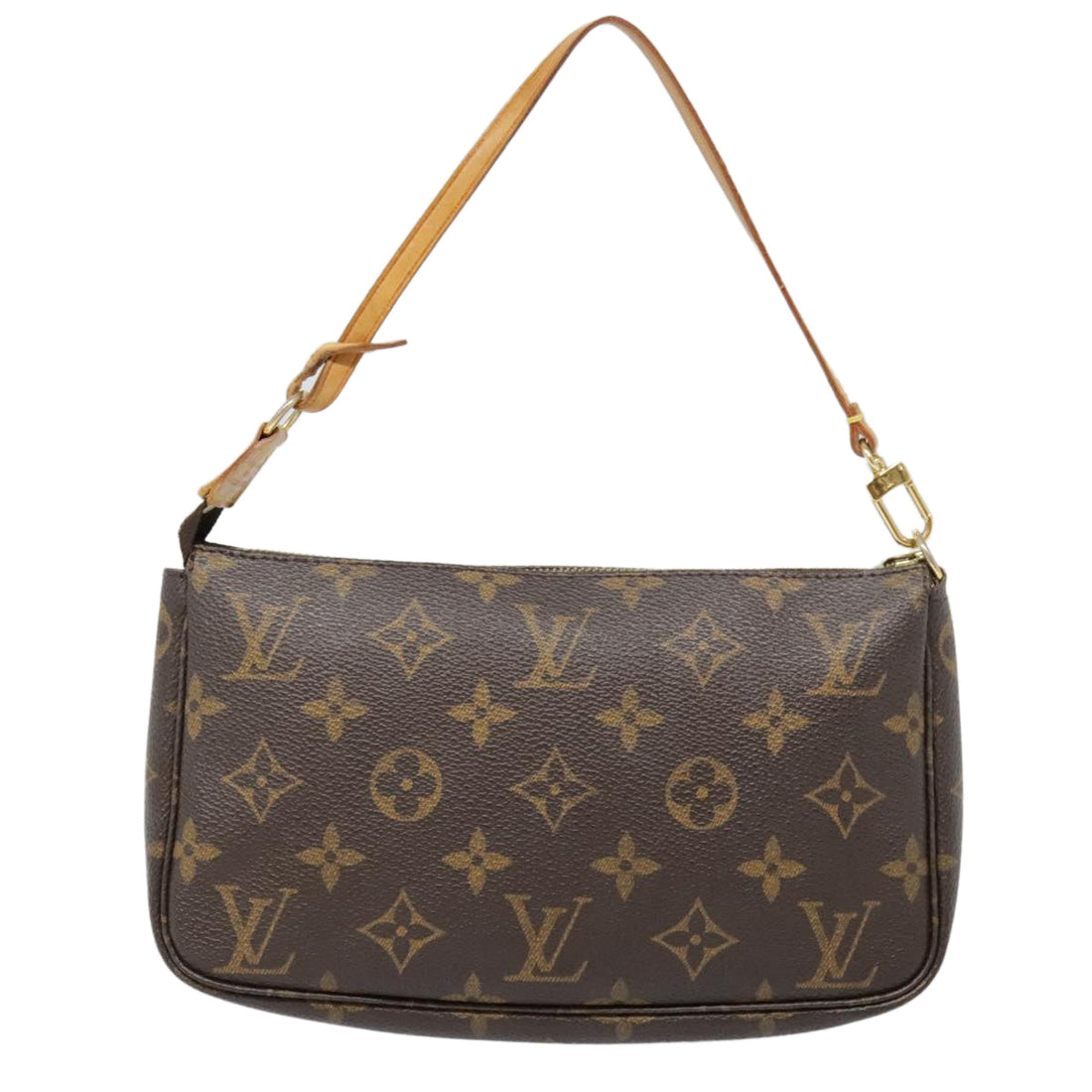 Louis Vuitton Pochette Accessoire  Canvas Clutch Bag ()