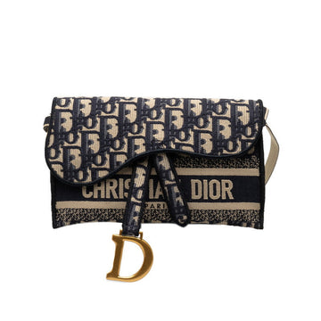 Christian Dior Saddle Sling Bag Waist Bag Belt Bag Navy