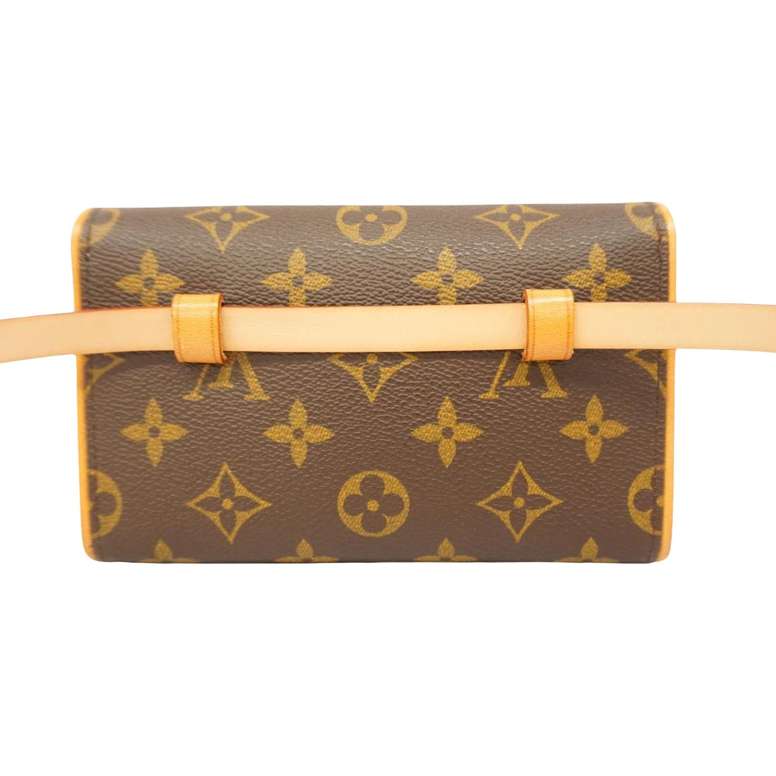 Louis Vuitton Pochette Florentine  Canvas Clutch Bag ()