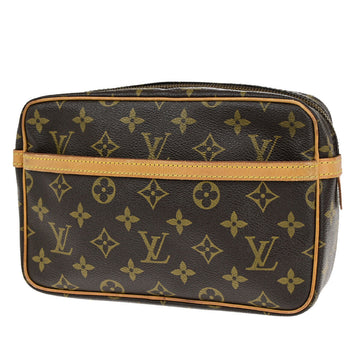 Louis Vuitton Compiegne 23  Canvas Clutch Bag ()