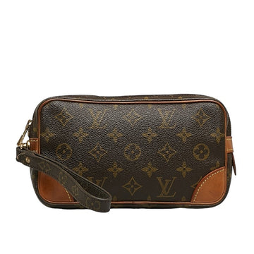 Louis Vuitton Marly Dragonne  Canvas Clutch Bag ()