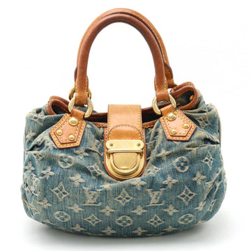 Louis Vuitton Monogram Denim Private Handbag Blue M95020