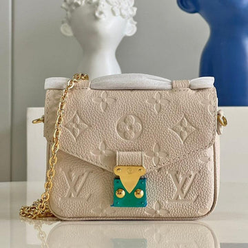 Makersluxe - Mini Pochette Métis Monogram Bag Milk