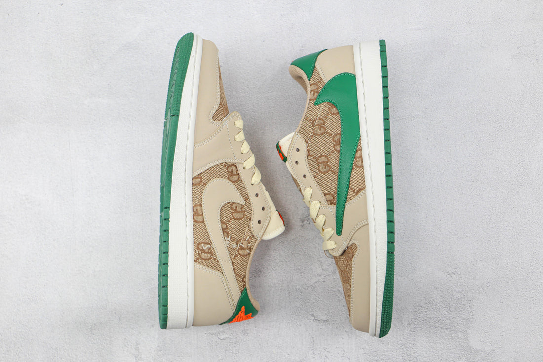 Custom Fragment x Travis Scott x Air Jordan 1 Low GG TS