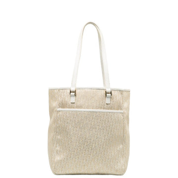 Dior Trotter Bag Beige White Linen Leather  Dior