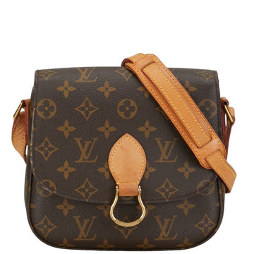 Louis Vuitton Monogram Sankru Shoulder Bag M51243 Brown PVC Leather  Louis Vuitton