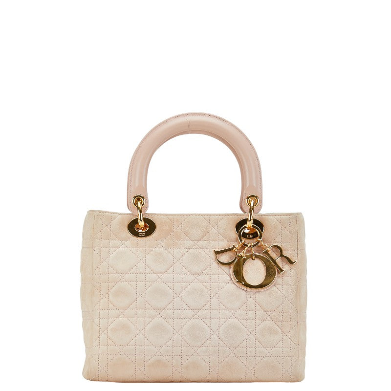 Dior  Dior Lady Handbag Shoulder Bag 2WAY Pink  Lady Dior
