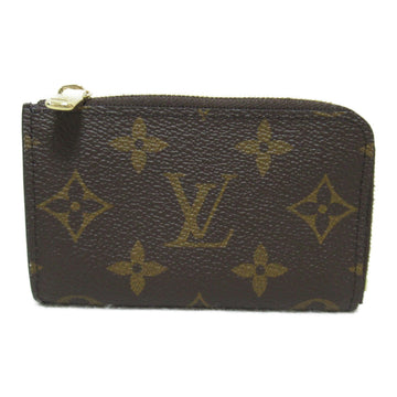 Louis Vuitton Porte Claire ah Key & Coin Case Wallet PVC Coated Canvas Monogram   Brown / Blue / Orange Blue M83612