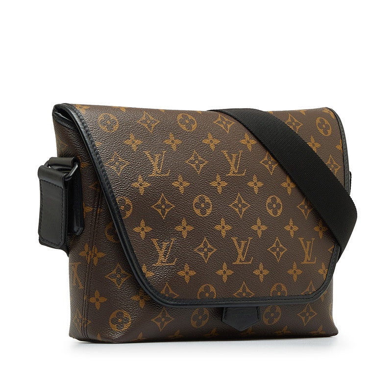 Louis Vuitton Monogram Magnetic Messenger Slipper Shoulder Bag M45557 Brown PVC Leather  Louis Vuitton