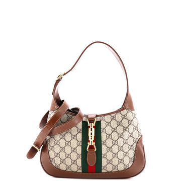 Jackie 1961 Hobo GG Coated Canvas Small