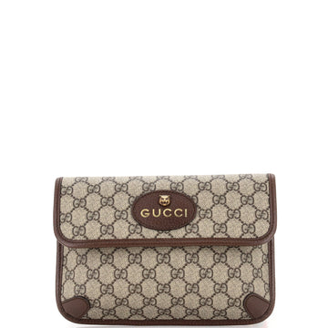 Neo Vintage Flap Belt Bag GG Coated Canvas