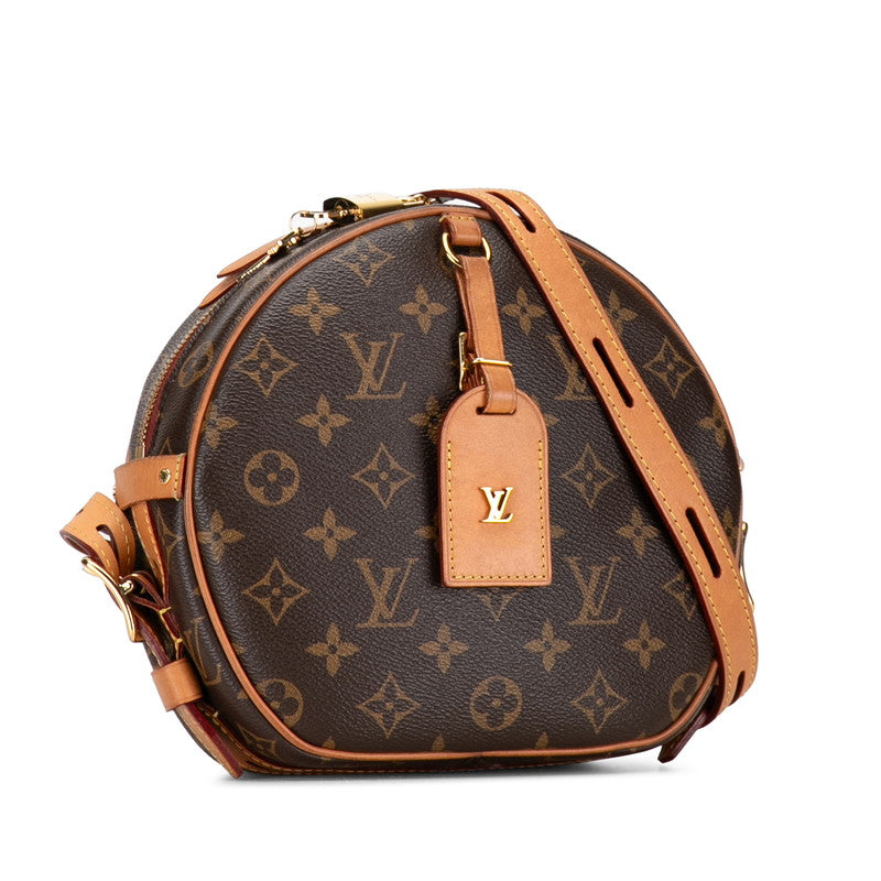Louis Vuitton Monogram Boat Shapore   Shoulder Bag M52294 Brown PVC Leather  Louis Vuitton