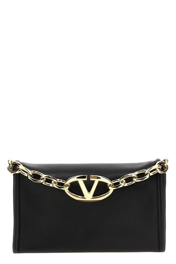 Valentino Garavani Women Valentino Garavani 'Vlogo Chain' Clutch Bag