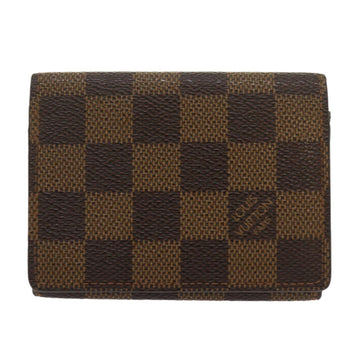 Louis Vuitton Card Case  Canvas Wallet  ()