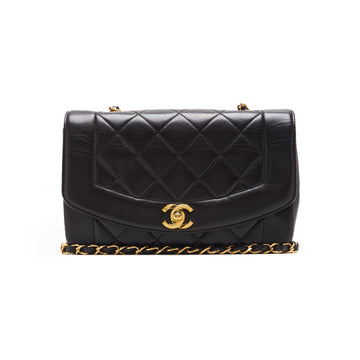 Chanel Matrasse Dianaflap Chain Shoulder  Black  Shoulder Bag Mini Shoulder Bag  Bag Hybrid ? Ship?  Mountain Bookstore Online