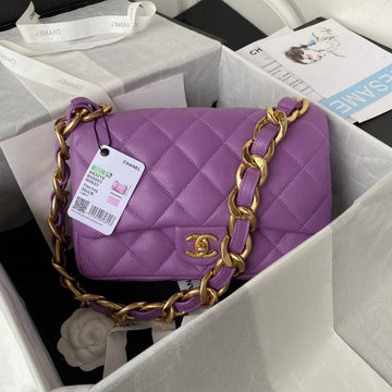 Makersluxe - Flap Bag Lilac