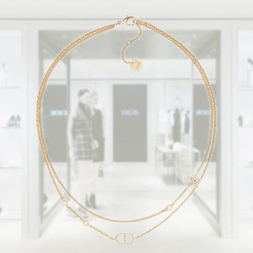 PETIT CD DOUBLE NECKLACE