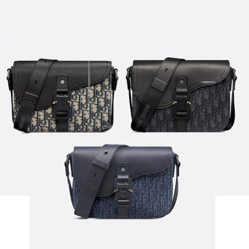 Small Saddle Messenger Bag 