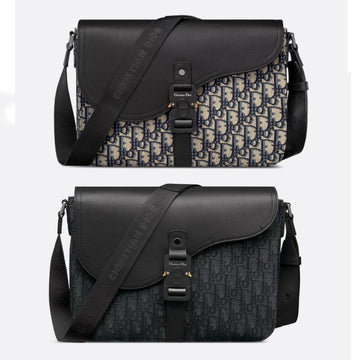 Saddle Messenger Bag with Flap