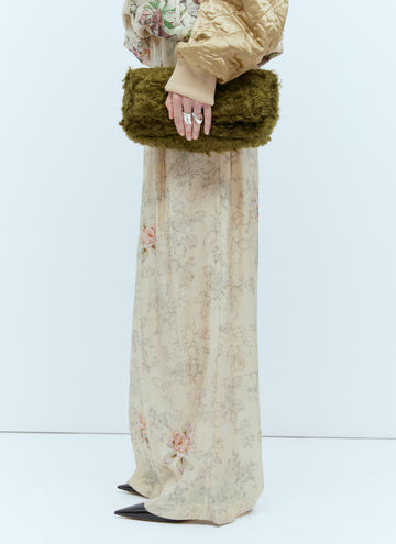 Dries Van Noten Women Fluffy Clutch