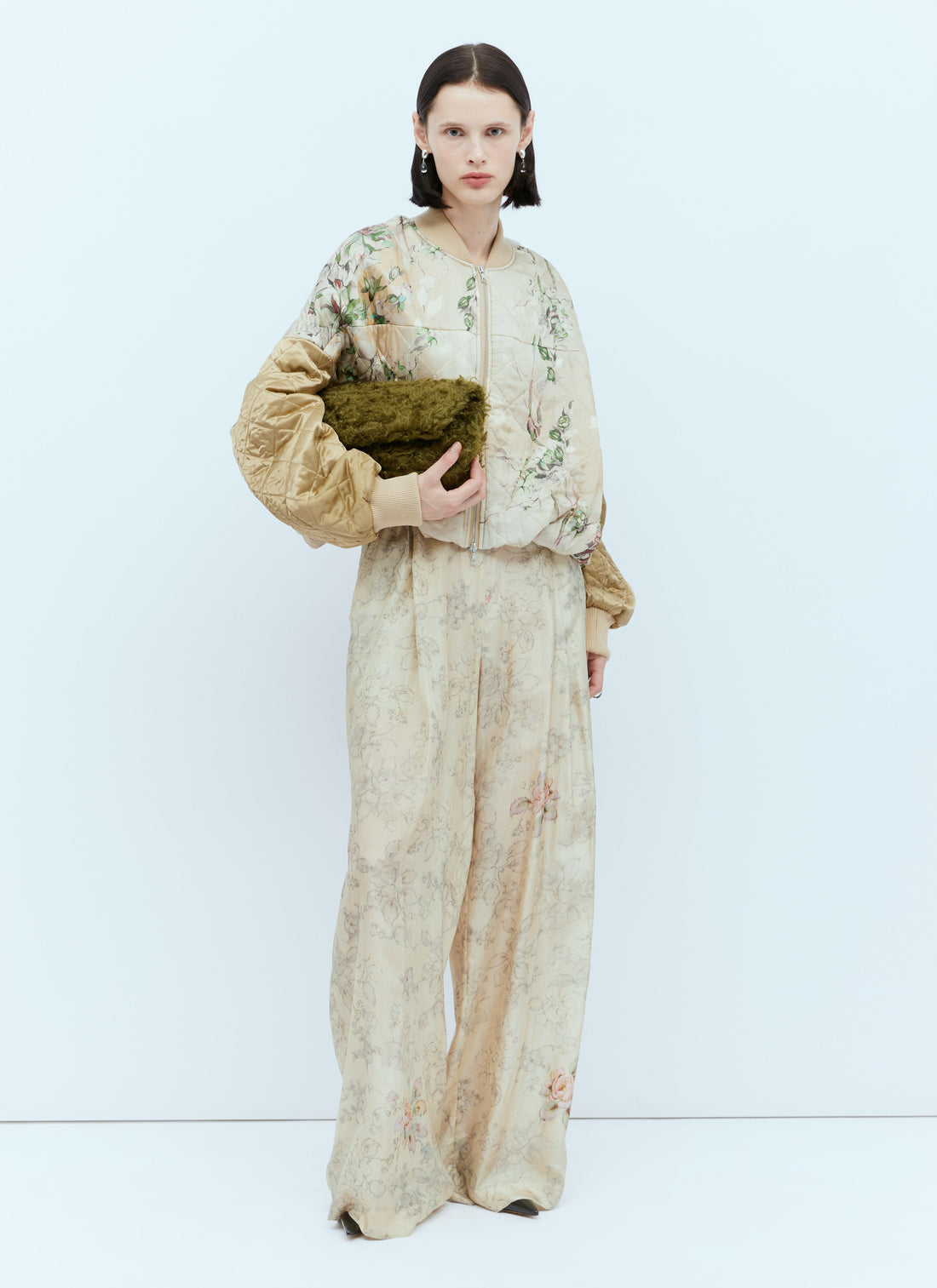 Dries Van Noten Women Fluffy Clutch