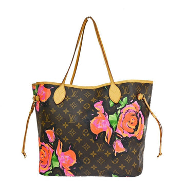 Louis Vuitton Neverfull Mm  Canvas Tote Bag ()