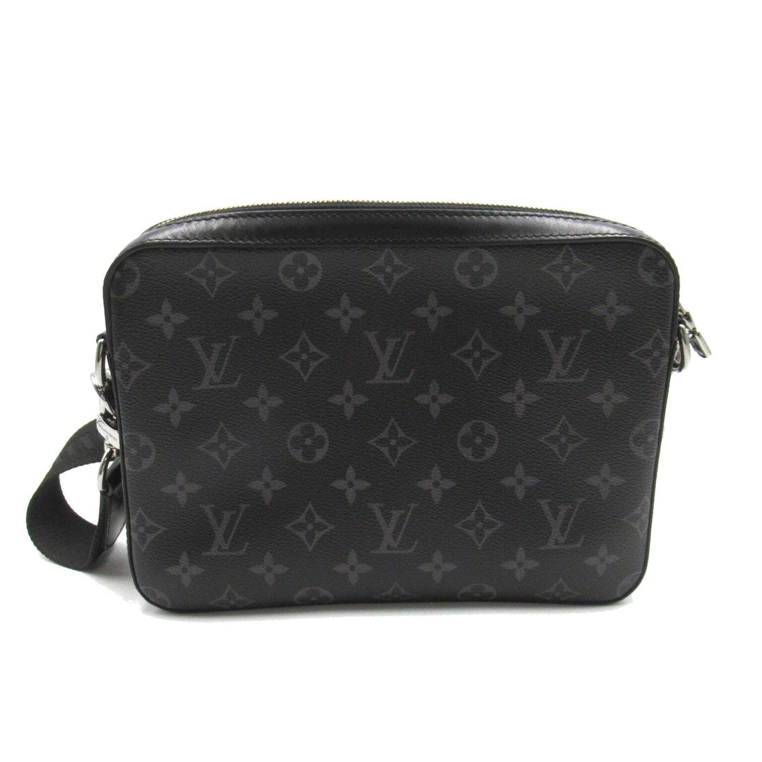 Louis Vuitton Trio Messengers Shoulder Bag PVC Coated Canvas Monogram Exclusively   Black M69443