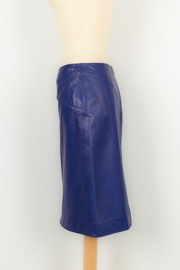 Jupe en cuir Valentino