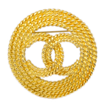 Chanel Gold Medallion Brooch Pin 28