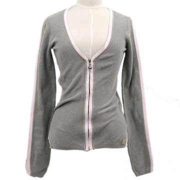 Chanel 2003 Spring Sports Line zip-front top #34