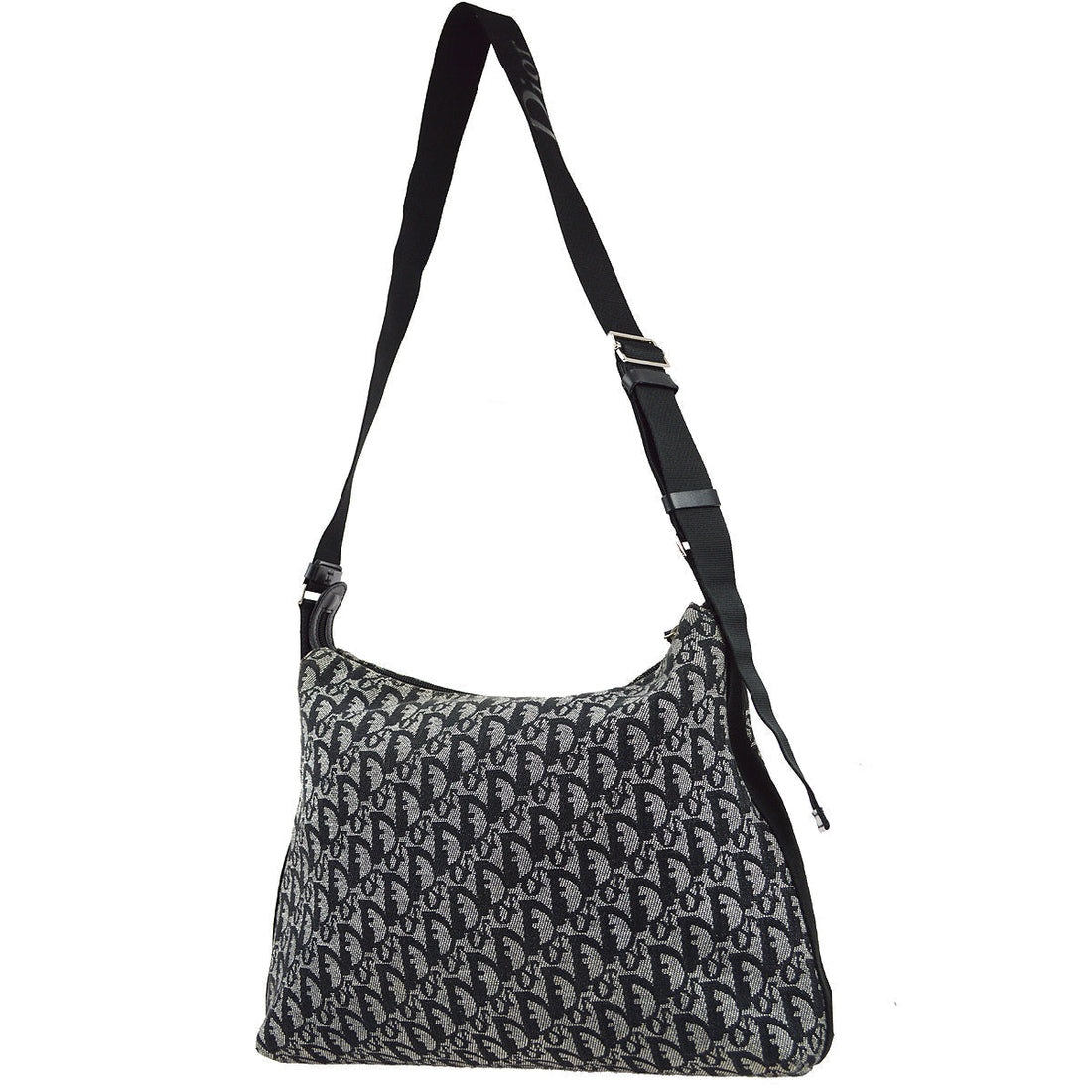 Christian Dior 2005 Black Trotter Shoulder Bag