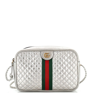 Trapuntata Camera Bag Quilted Leather Small