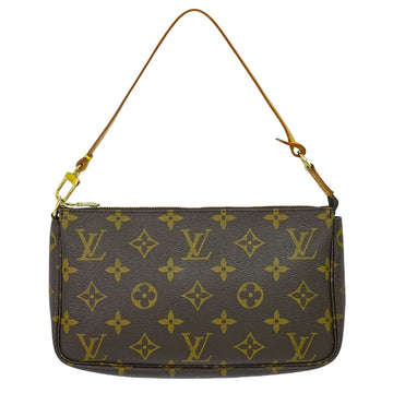 Louis Vuitton Pochette Accessoire  Canvas Clutch Bag ()