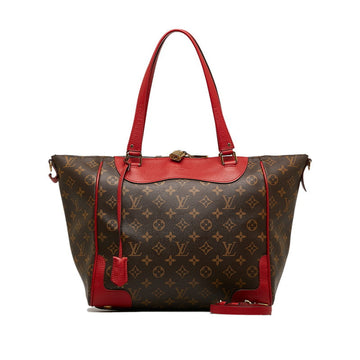 Louis Vuitton Monogram Estrayer MM Tortoise Bag 2WAY M51193 Coquimbo Red Brown PVC Leather Ladies Louis Vuitton