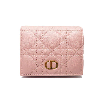 Dior Dior Caro Caro Saffron Multi-Color Antique Pink Mini Wallet S5137URXU_M45E Lady Wallet