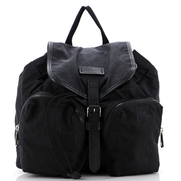 Double Pocket Backpack GG Nylon