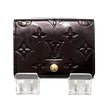 Louis Vuitton Enveloppe Carte De Visite  Patent Leather Wallet  ()