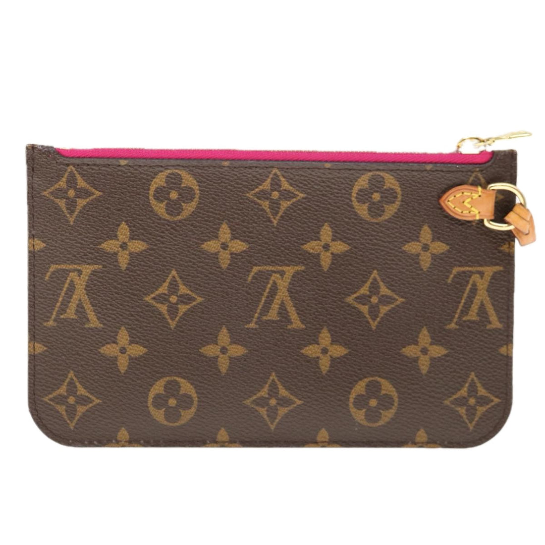 Louis Vuitton Neverfull  Canvas Clutch Bag ()