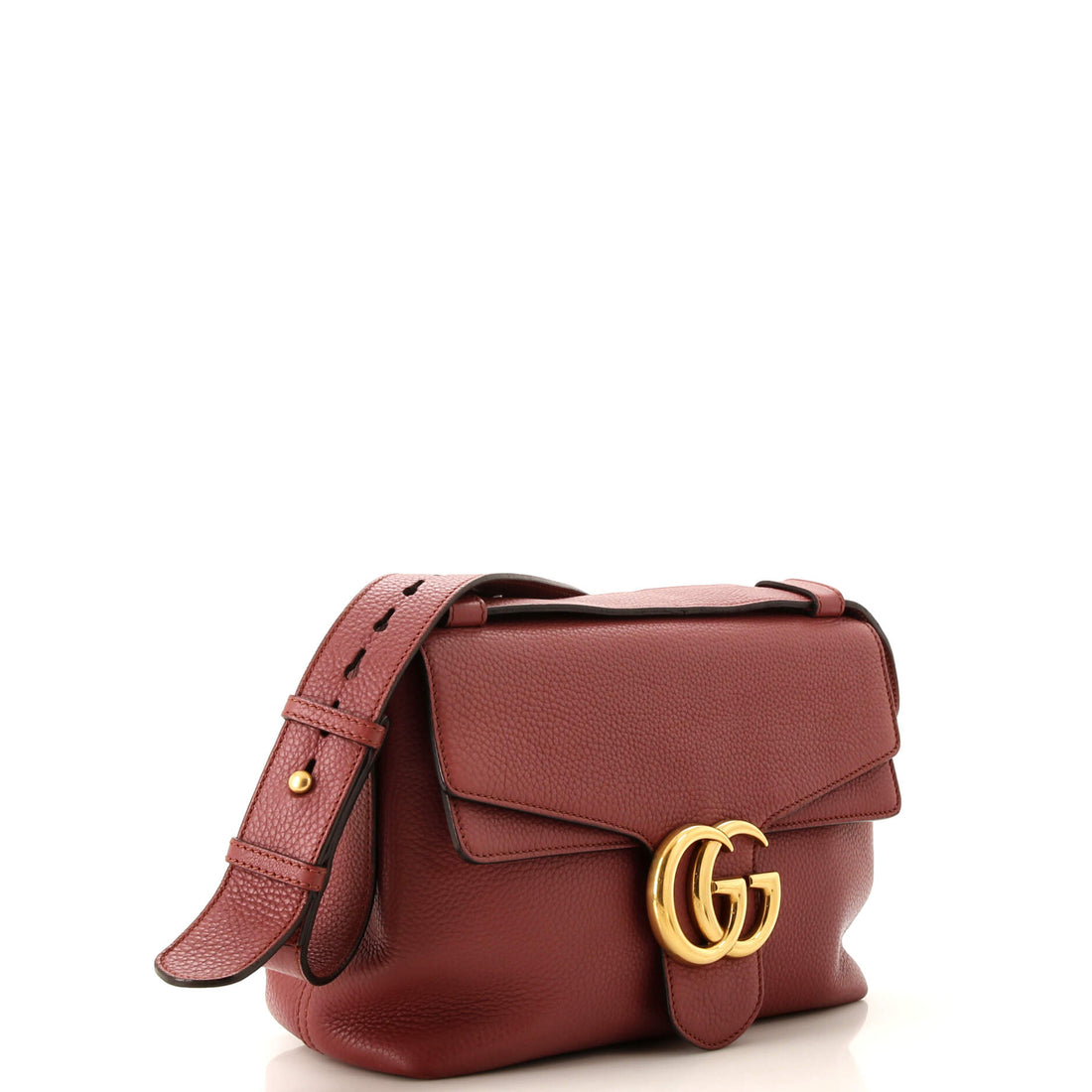 GG Marmont Shoulder Bag Leather Small