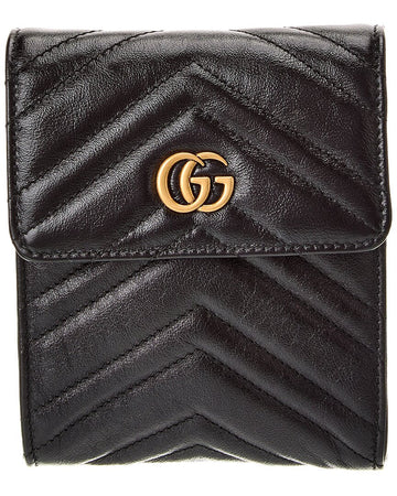 Gucci GG Marmont Leather Pouch