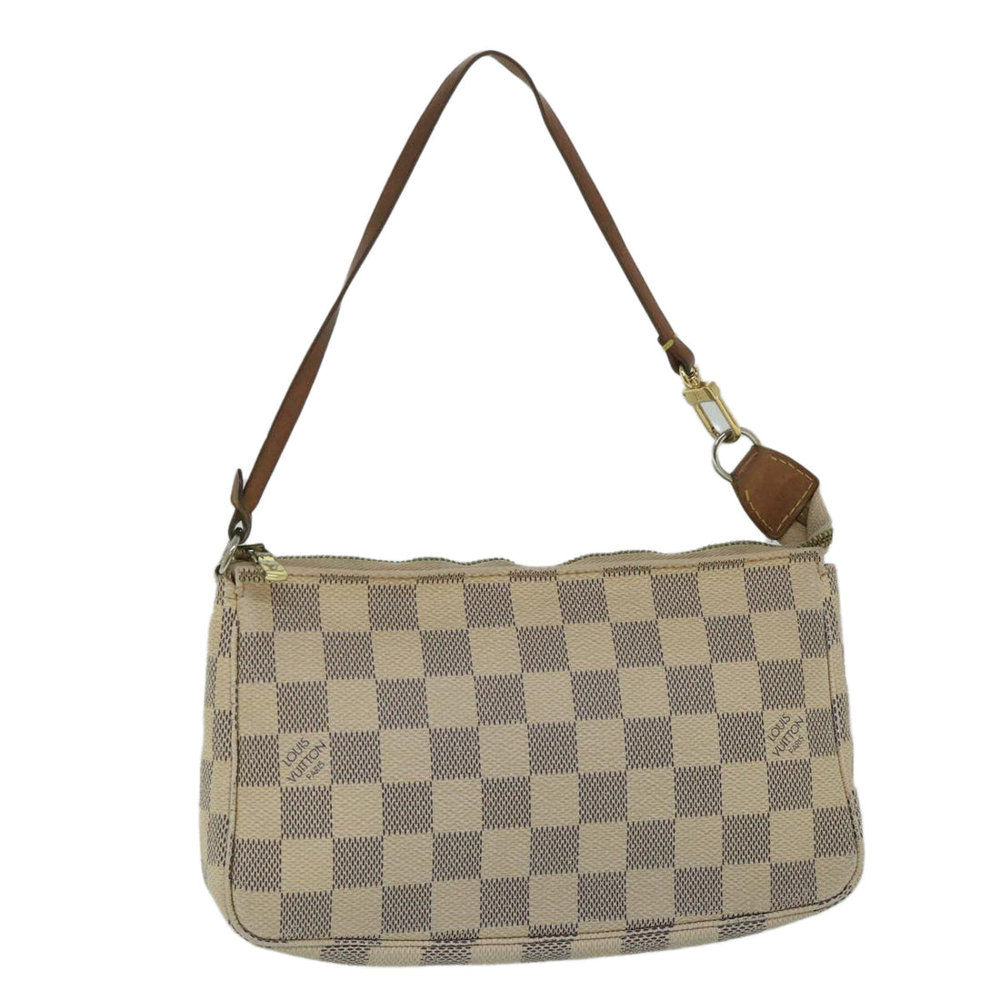 Louis Vuitton Pochette Accessoire  Canvas Clutch Bag ()