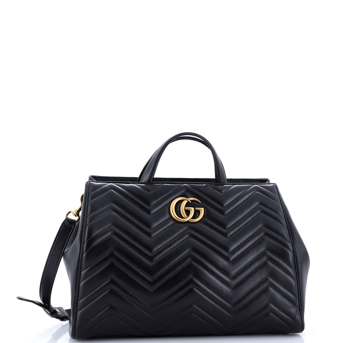 GG Marmont Tote Matelasse Leather Medium