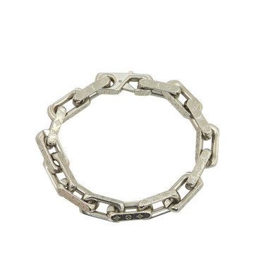 Louis Vuitton Monogram Chain Bracelet M00309 Silver Metal  Louis Vuitton