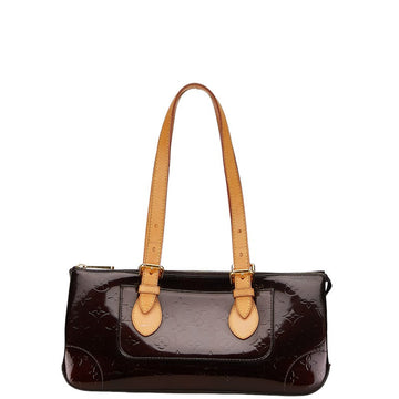 Louis Vuitton Monogram Vernis Rosewood Avenue Handbag Tote Bag M93510 Amarant Pearl Patent Leather  Louis Vuitton